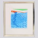 David Hockney PAPER POOLS Lithograph